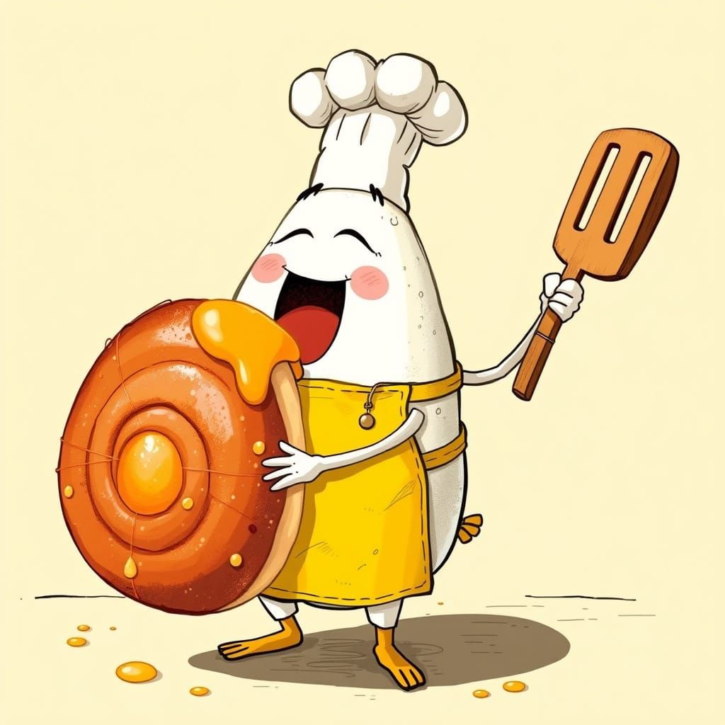 A Fat Egg in Whimsical Chef's Delight