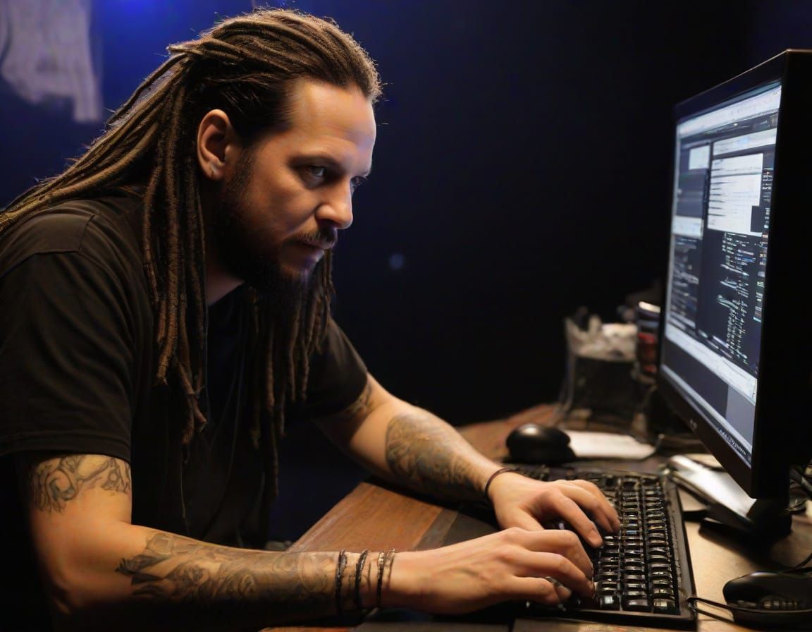 Rockstar Artist Creates AI Masterpieces