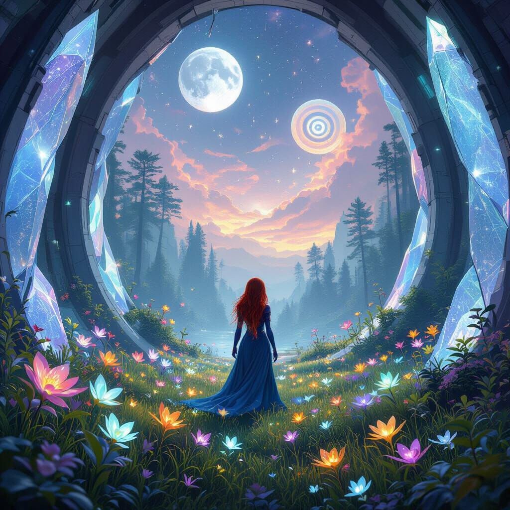 Alien Forest Quarters on Space Station