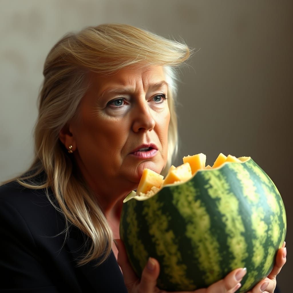 Italian Politician Giorgia Meloni Kisses Trump in a Provocat...