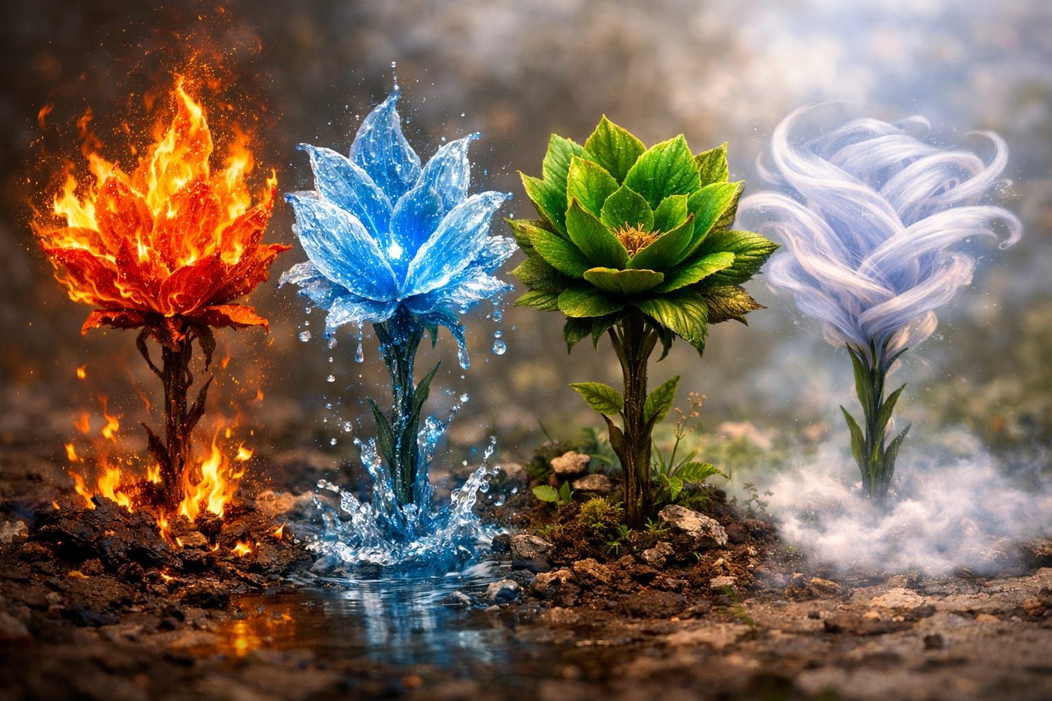 Elemental Flowers
