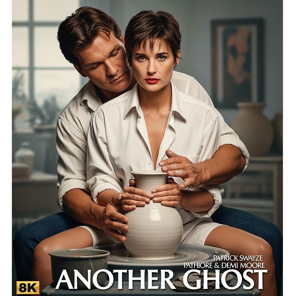 Movie Poster: Another Ghost, Swayze & Moore
