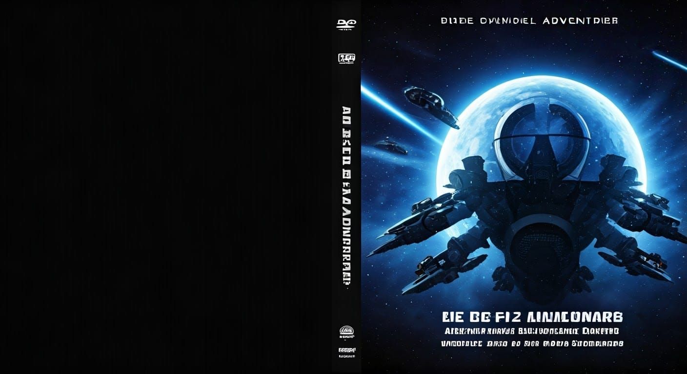 Sci-Fi Adventure DVD Cover Design