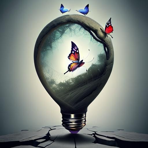 a complex idea and make it visual. love Photo manipulation T...