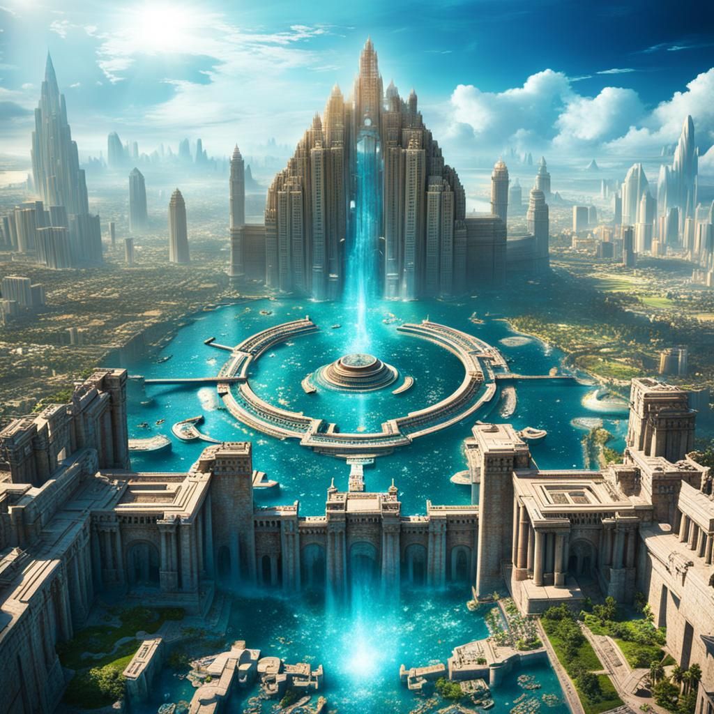 the lost City of Atlantis