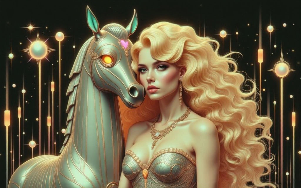 I love my robotic horse 🐴 ❤️