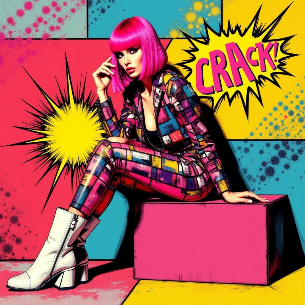 🎨 Transformation: Pop Art Fashion