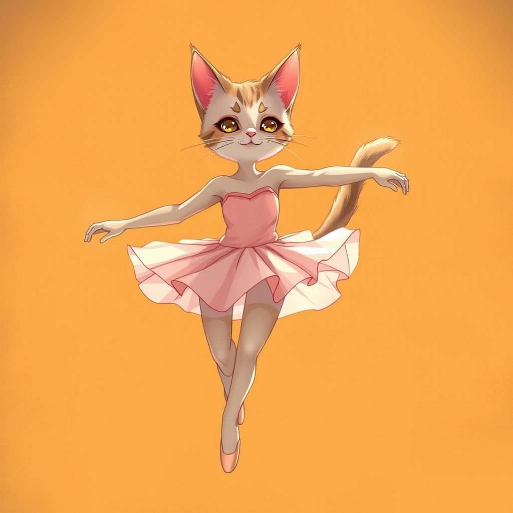 Catgirl Ballerina