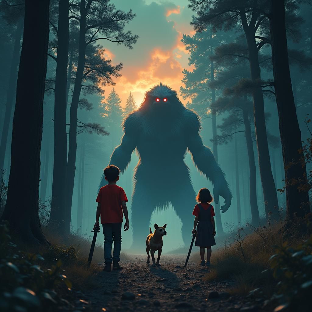 Axel and Friends vs. The Forest Monster: Movie Poster