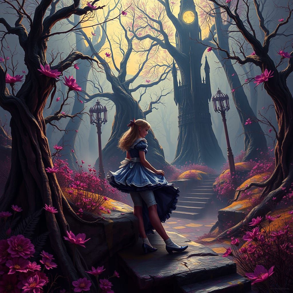 Alice in Gothic Land Concept Art
