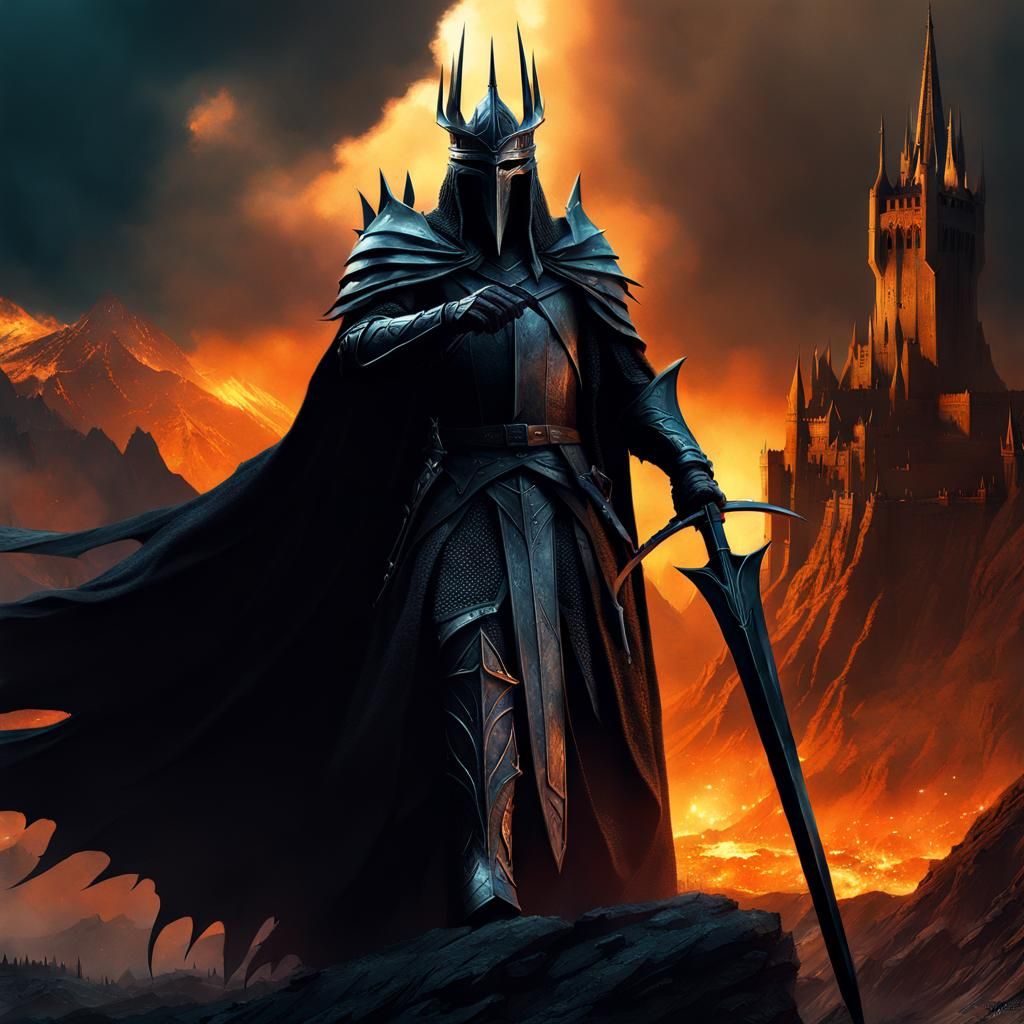 Witch King of Angmar: Dark Fantasy Concept Art
