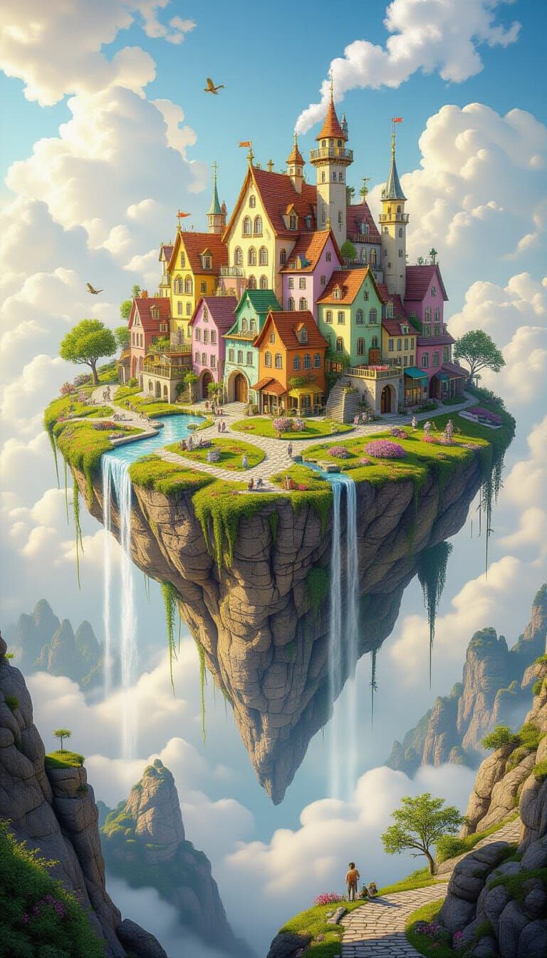 Floating civilisation