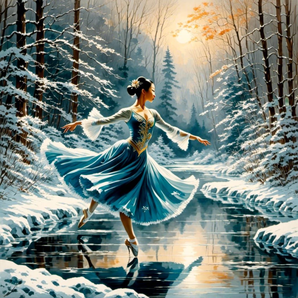 Ballerina On Ice