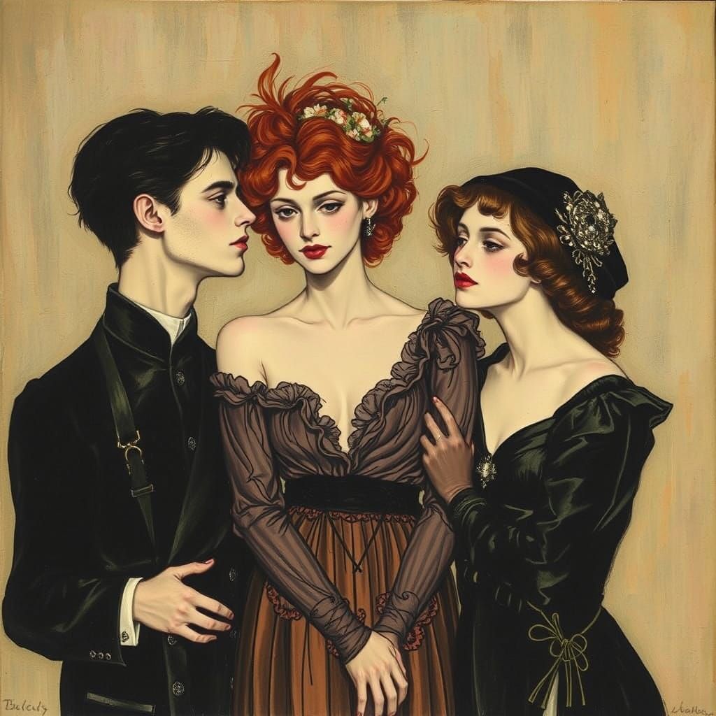 Artistic Tributes to Egon Schiele and Harry Clarke