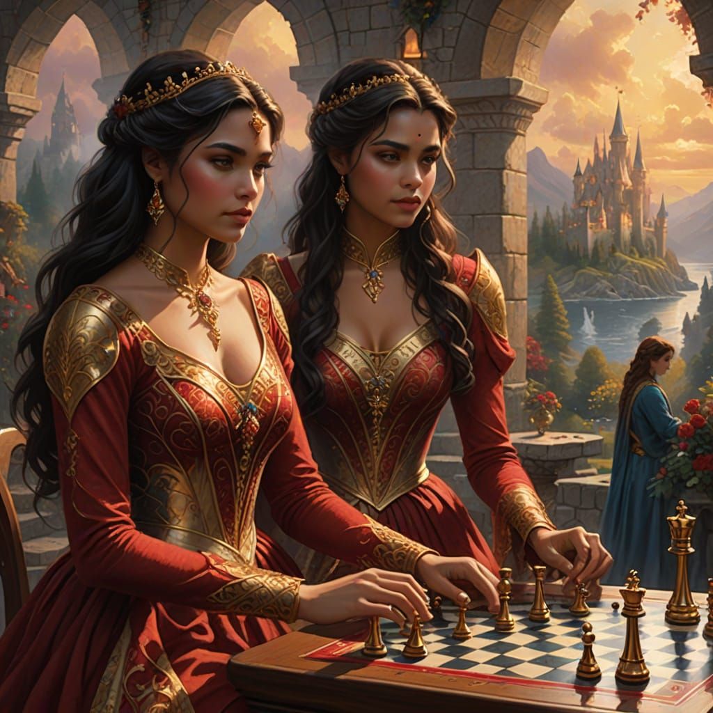 Ashara Dayne and Elia Martell