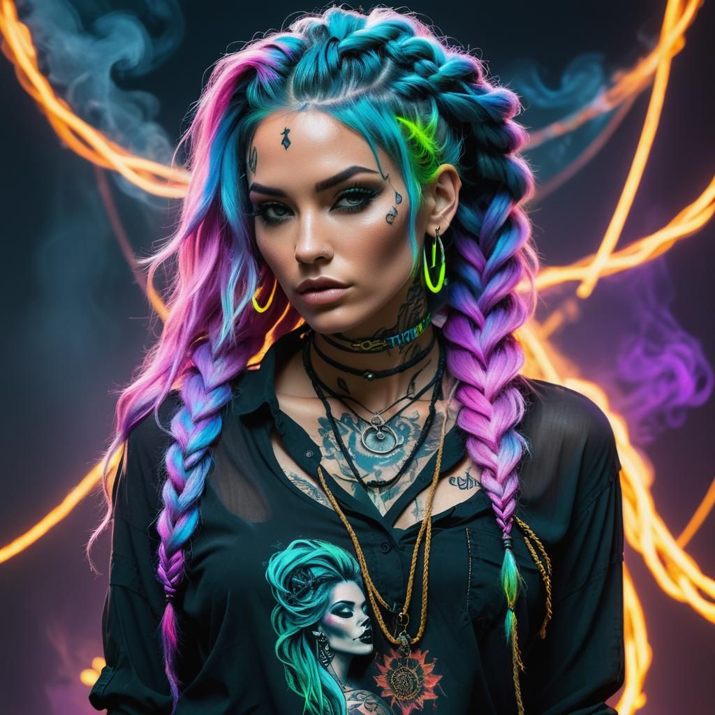 Braids, Colorful Ver.