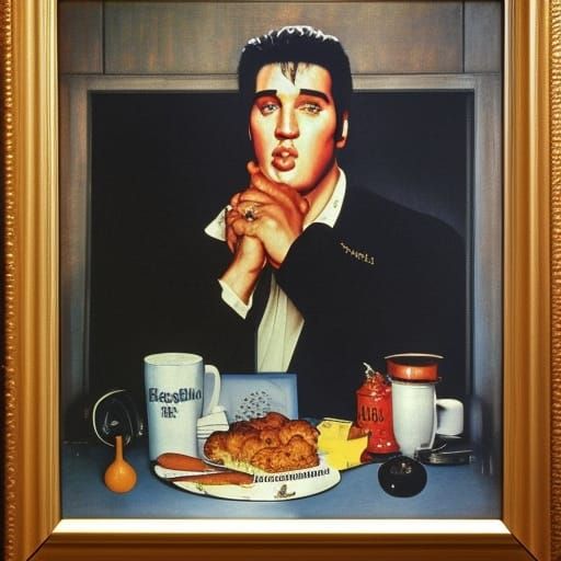 Elvis saying Grace…land.
