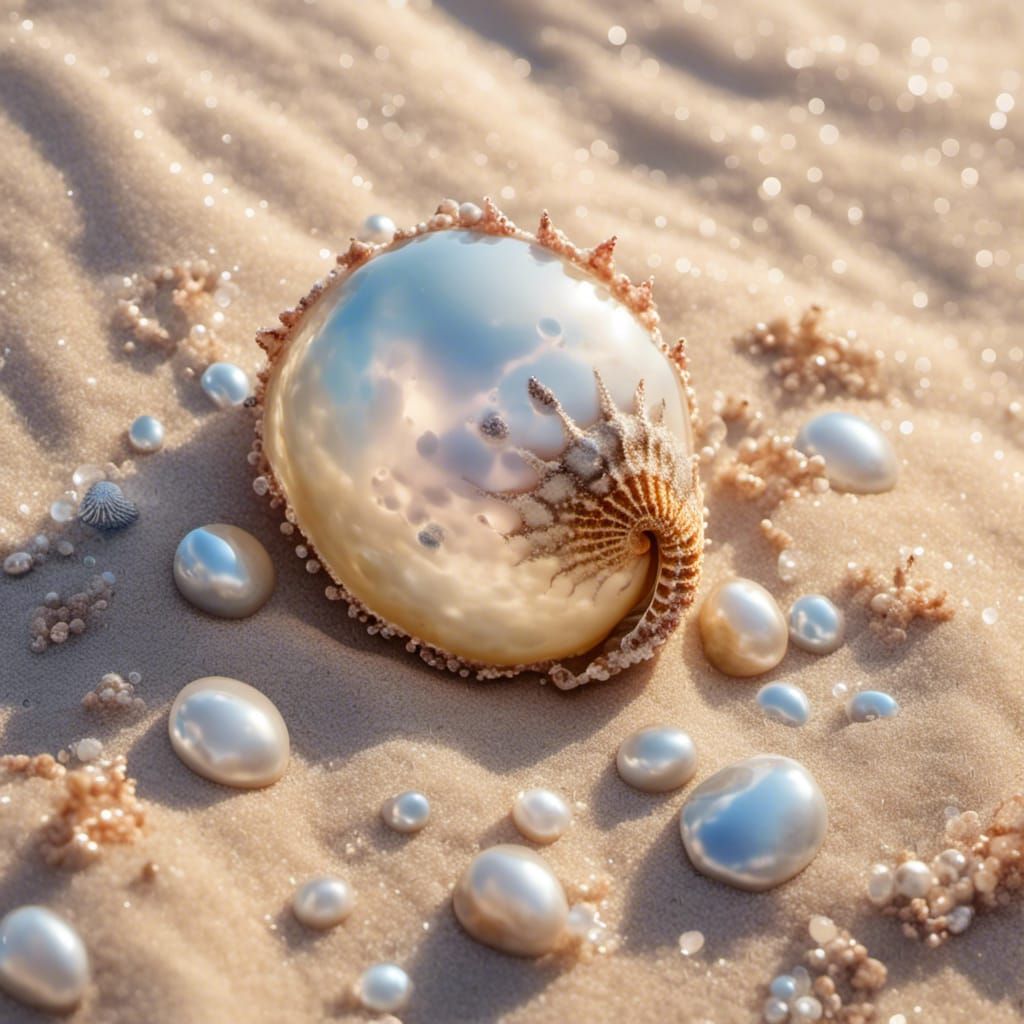 Reflecting Sea Waves on Pearl Beach