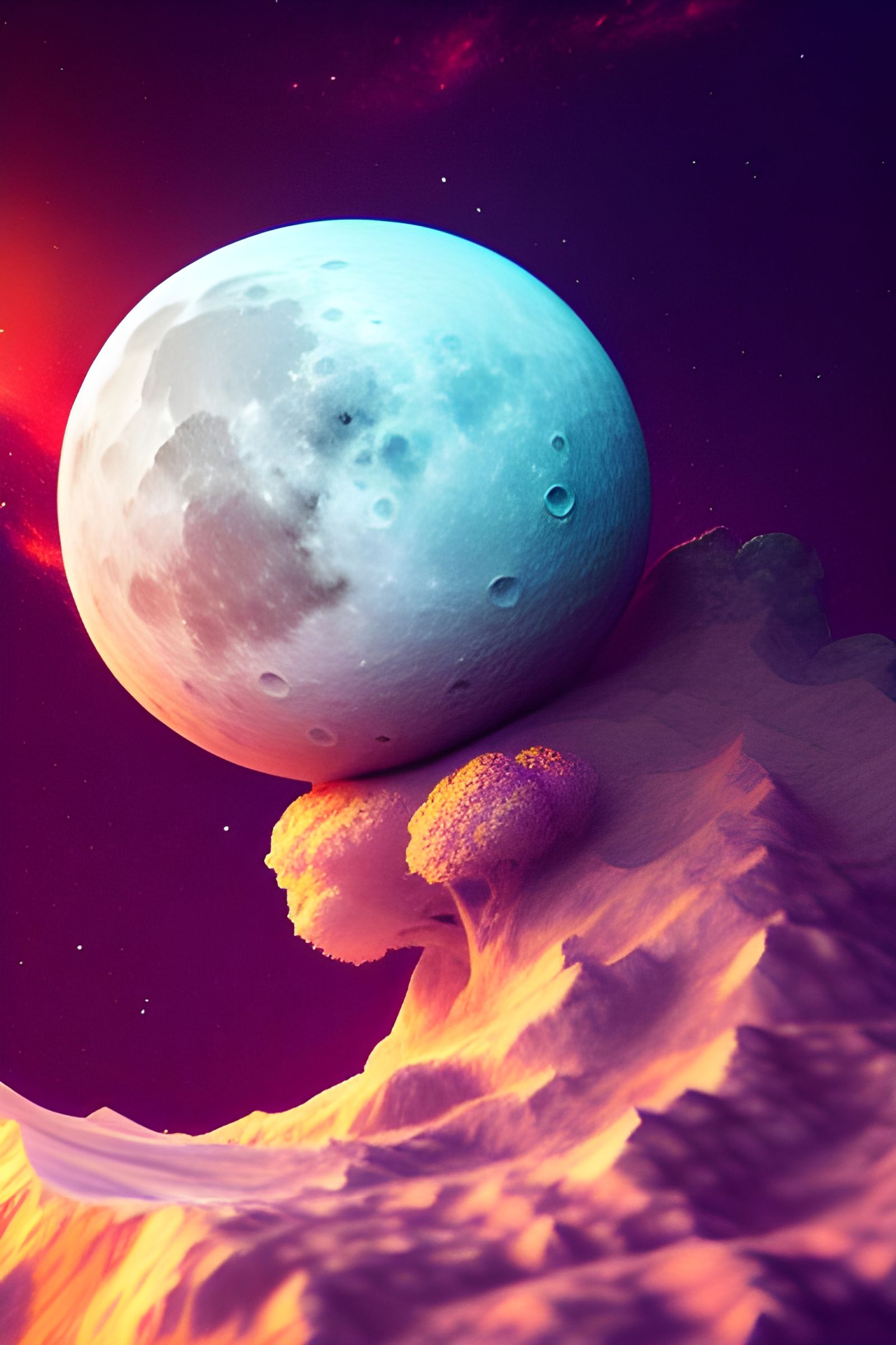 High Queen of the Moon: Detailed Concept Art