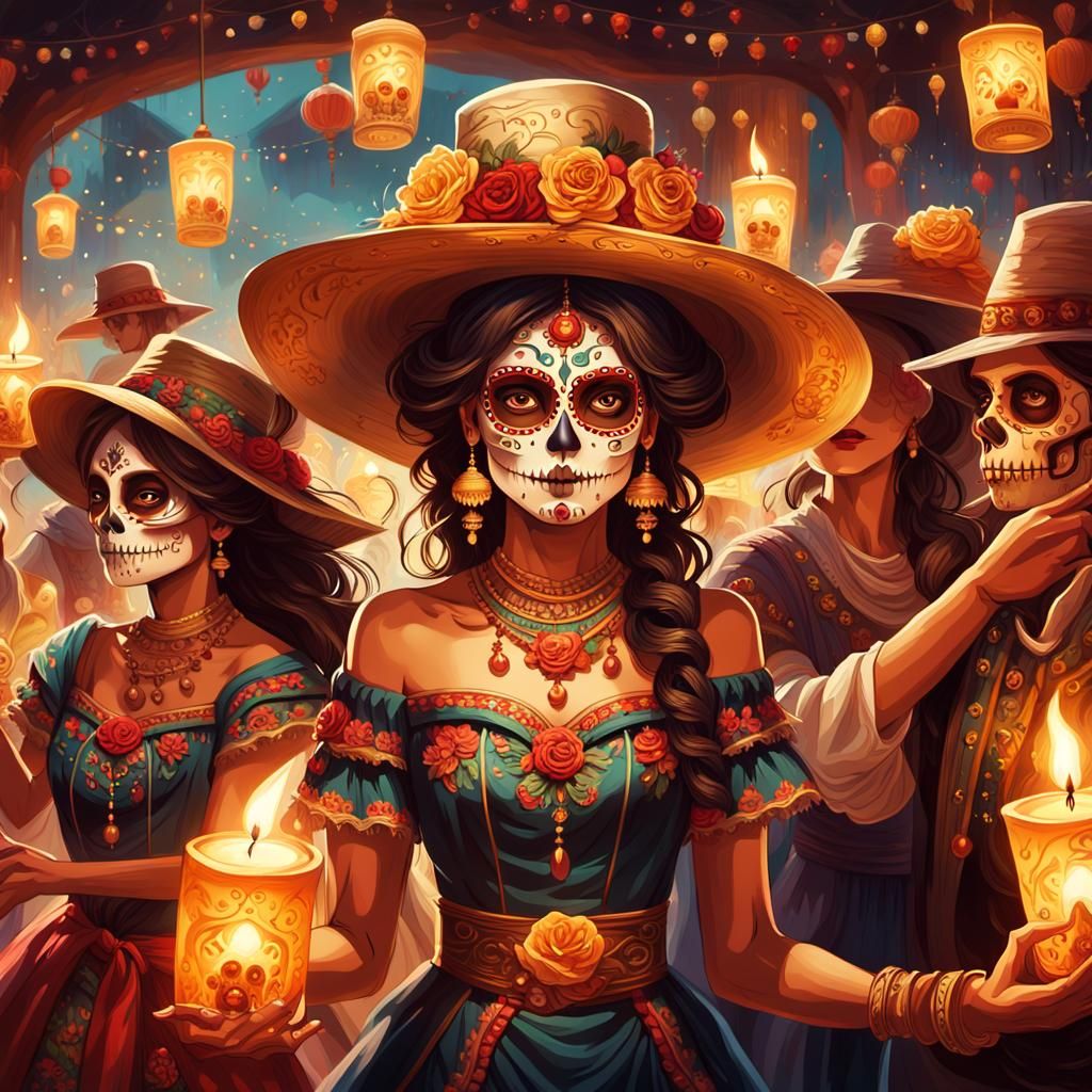 Day of the Dead Celebration: Fantasy Concept Art