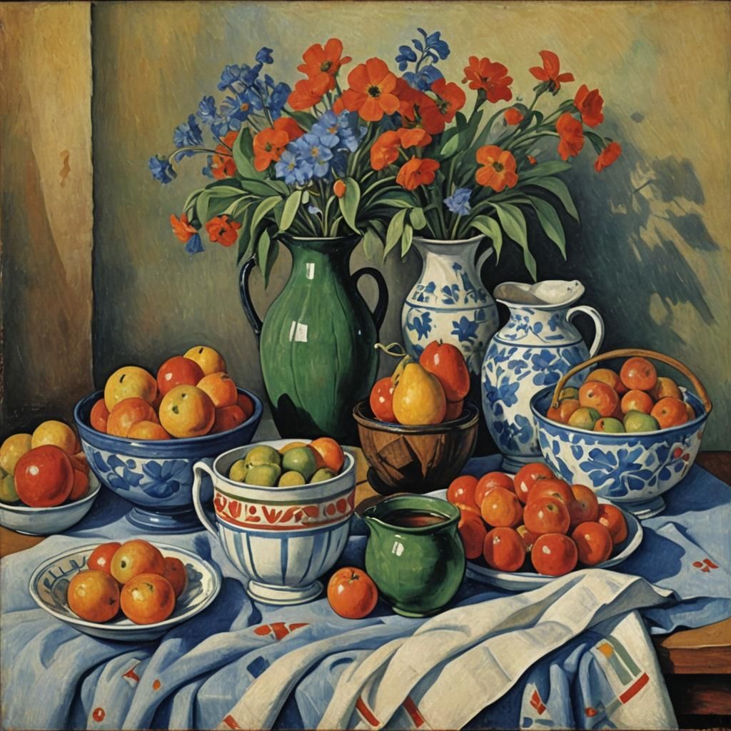 Still Life with Spherical Perspective