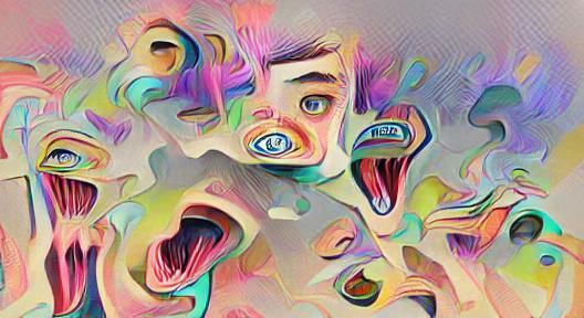 Abstract AI Image Inspired by "ADHD"