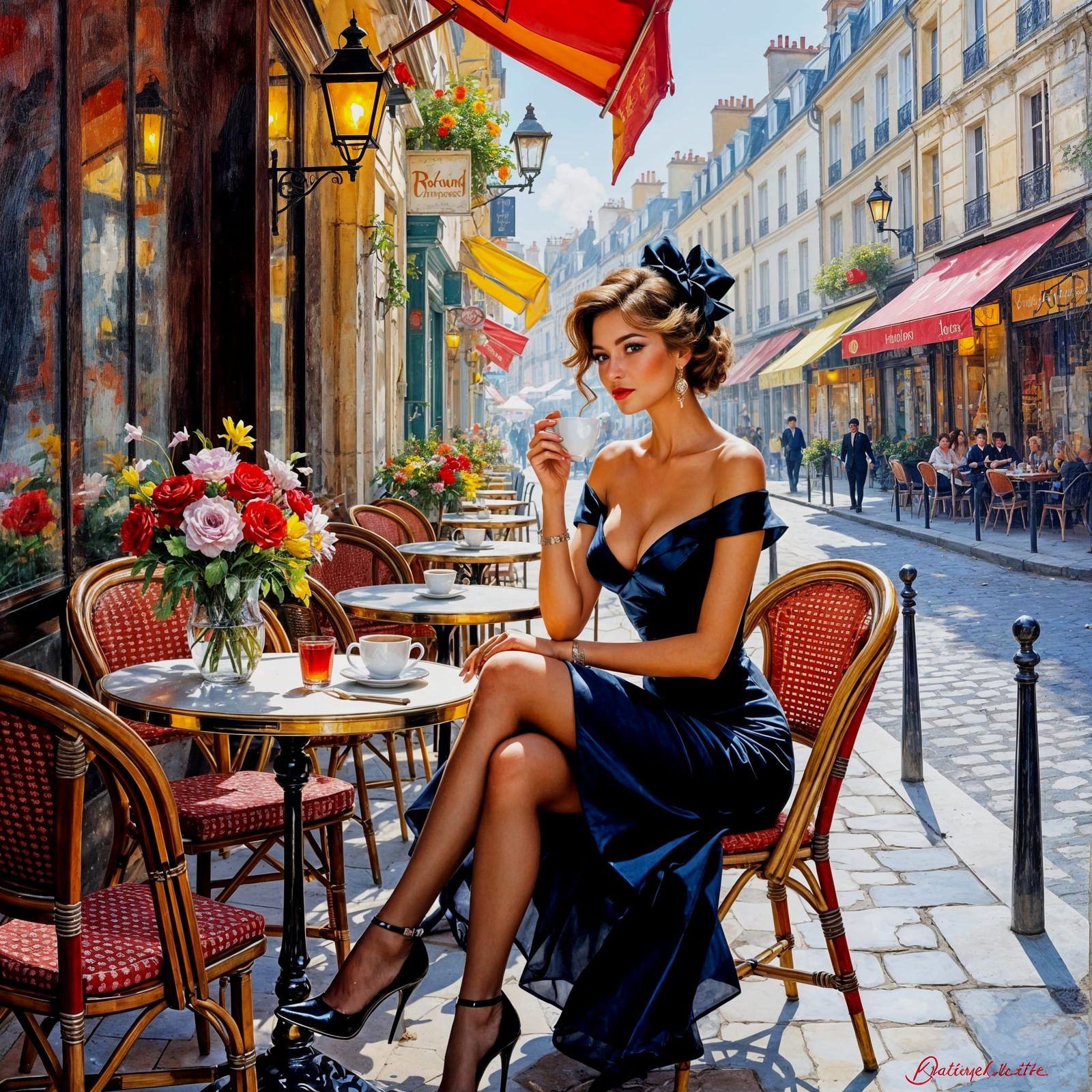 A coffee break in Paris 1