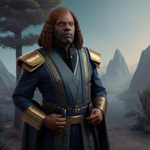 Worf as a Pimp: Detailed Matte Painting