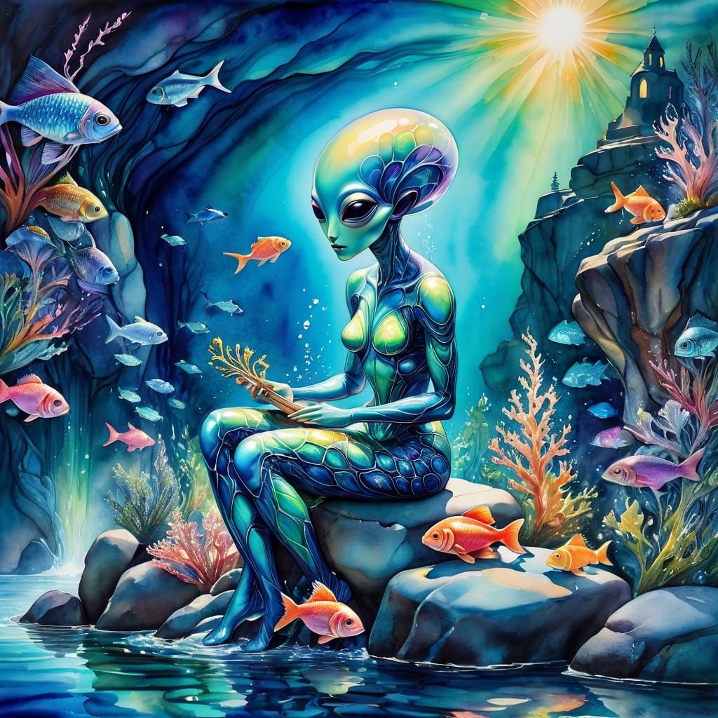 In the constellation of Pisces