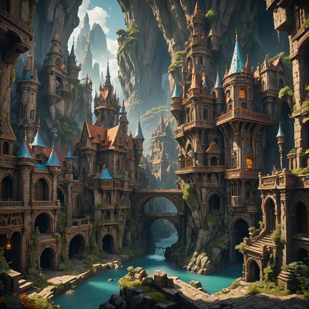 Detailed Matte Painting of Zachary Leblanc