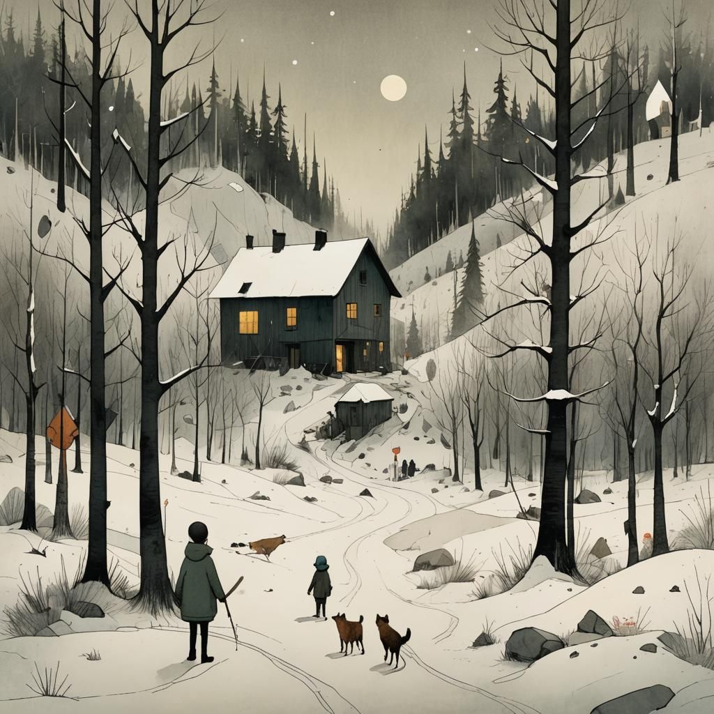 Winter Internal Navigator Sketch Masterpiece