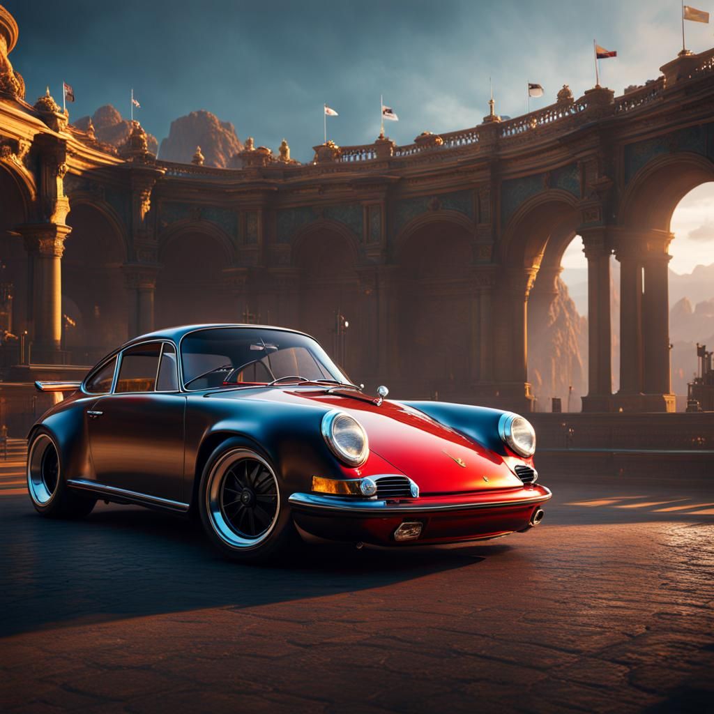 Porsche Racing Mater in McQueen Style