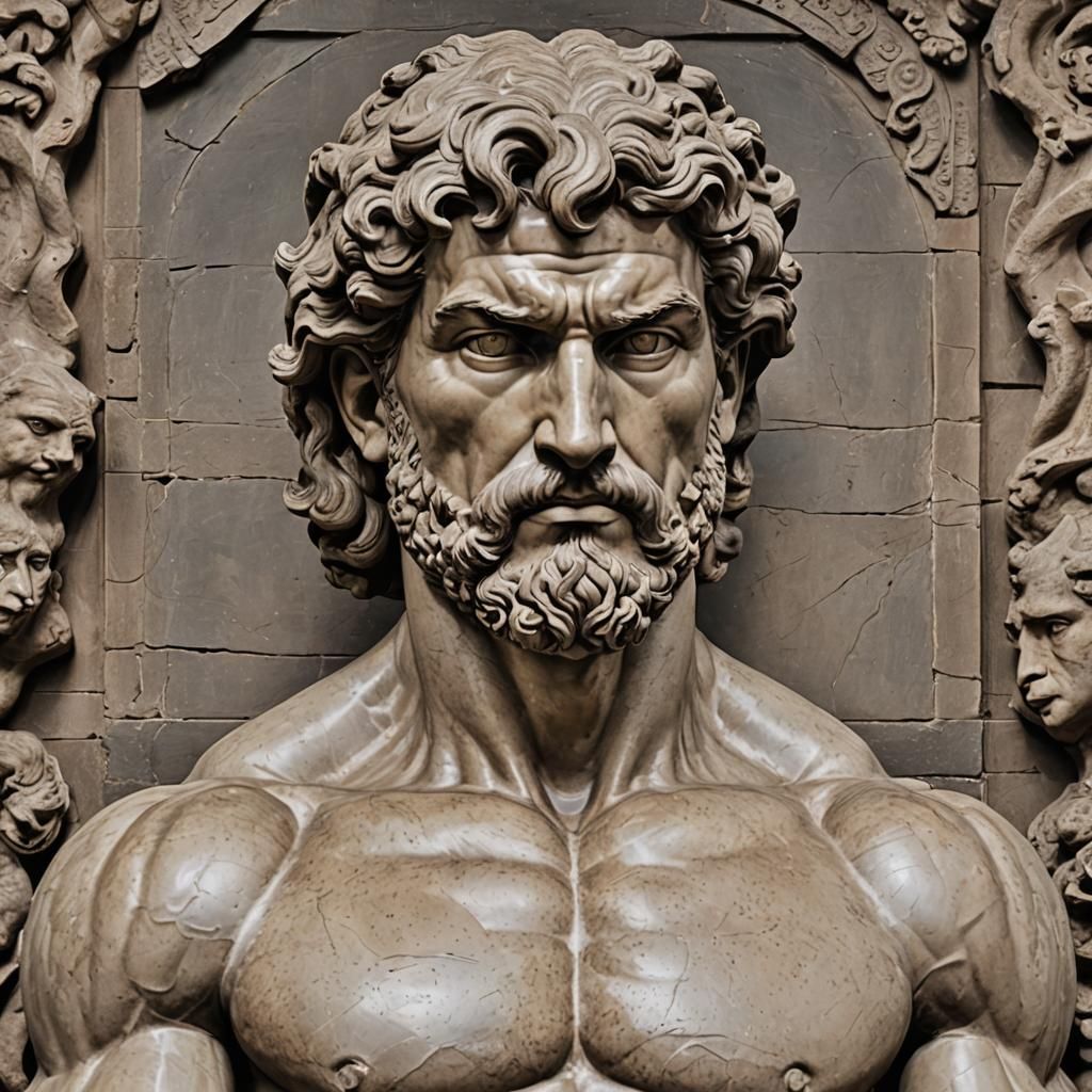 Stylized Image of Hercules