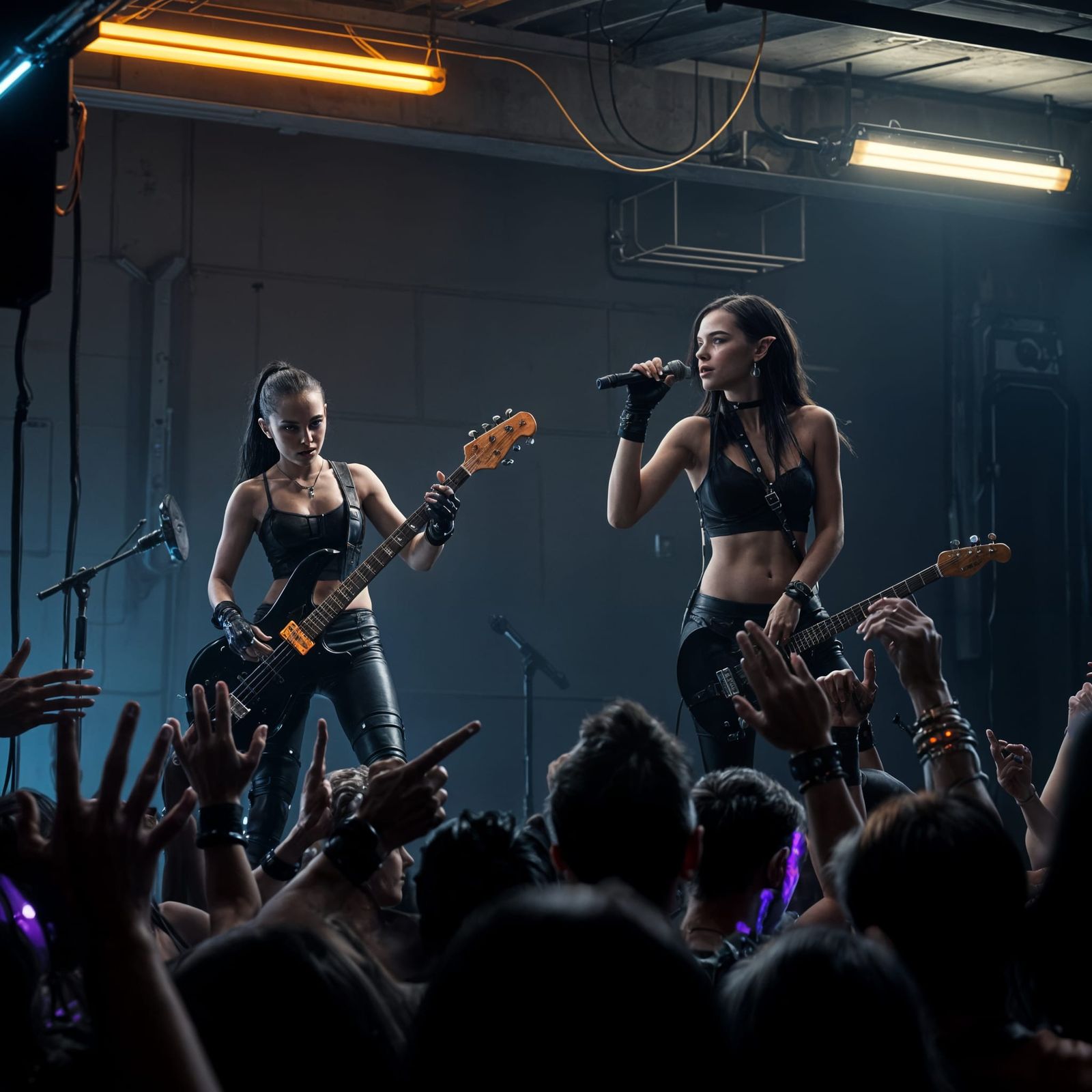 Cyberpunk Shadowclub Concert: Cyberpunk Scene