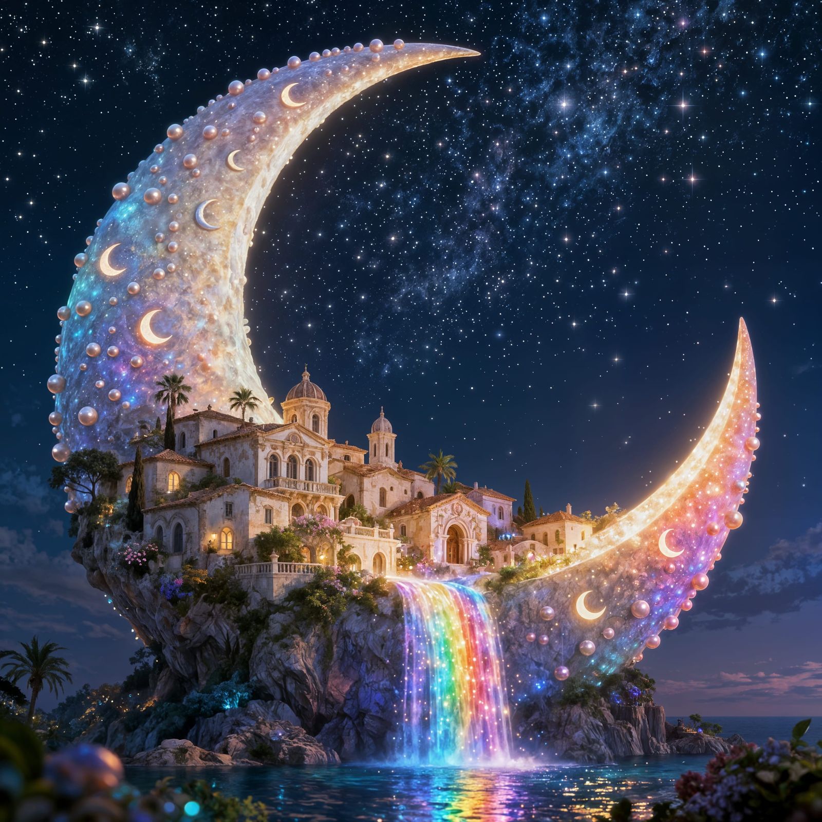 pueblo de la luna creciente