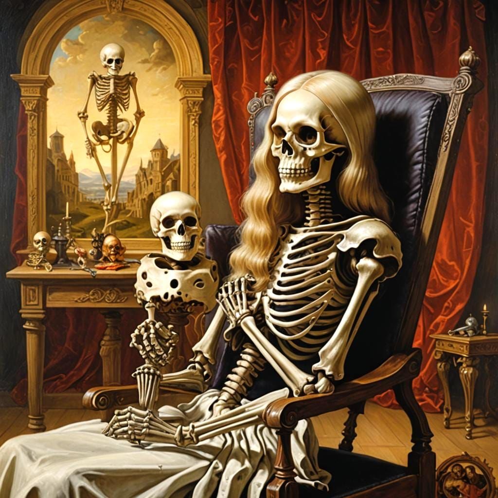 Image: Hello Death, good evening, I was expecting you. #7