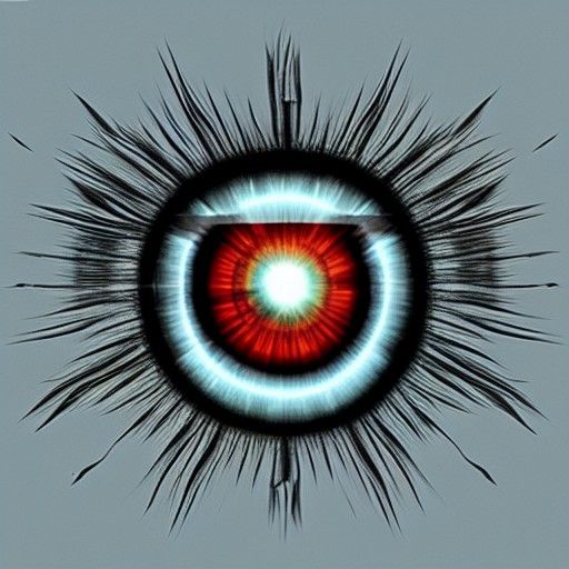 The Eye of Sauron Digital Illustration