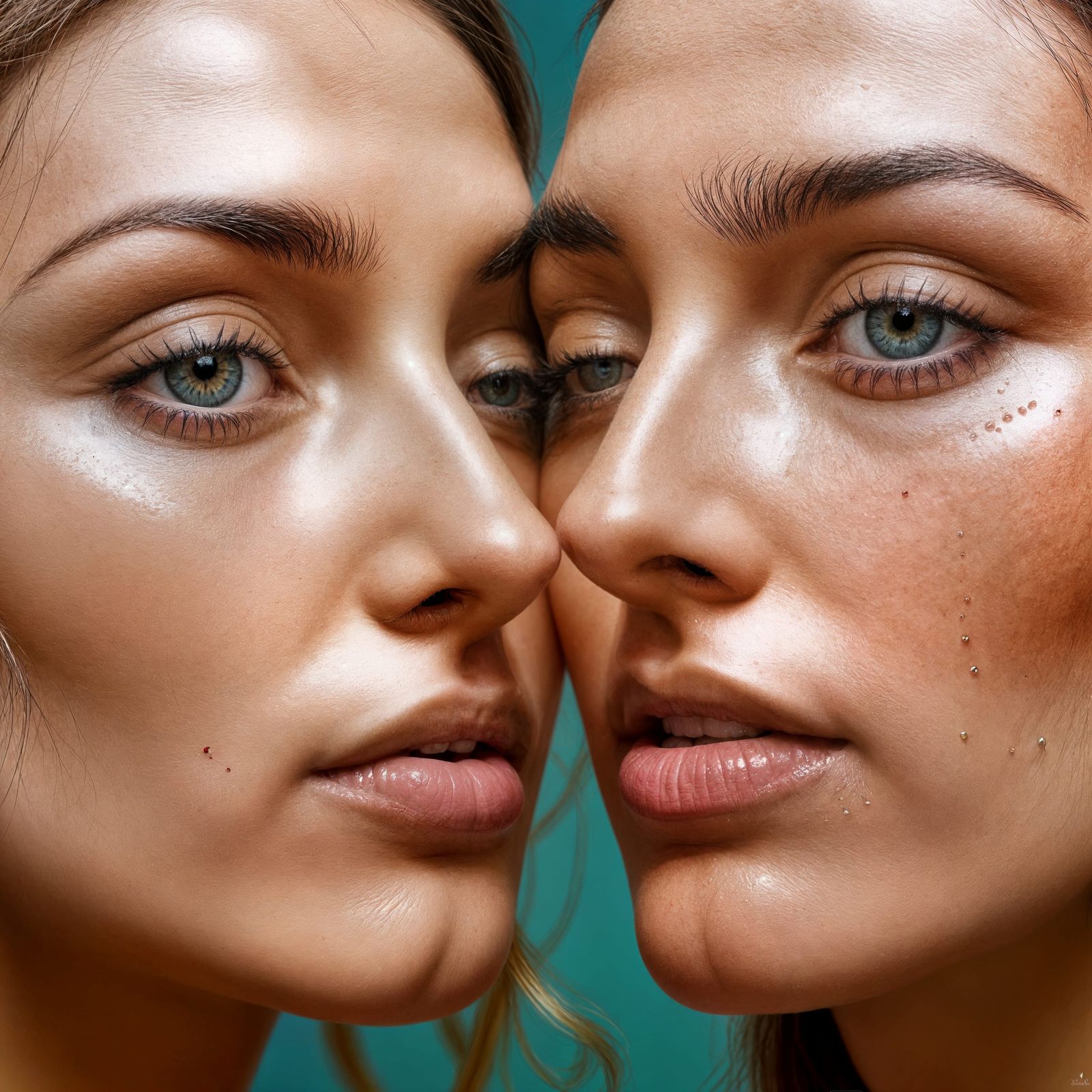 Surreal Mirror Reflections of Love and Self