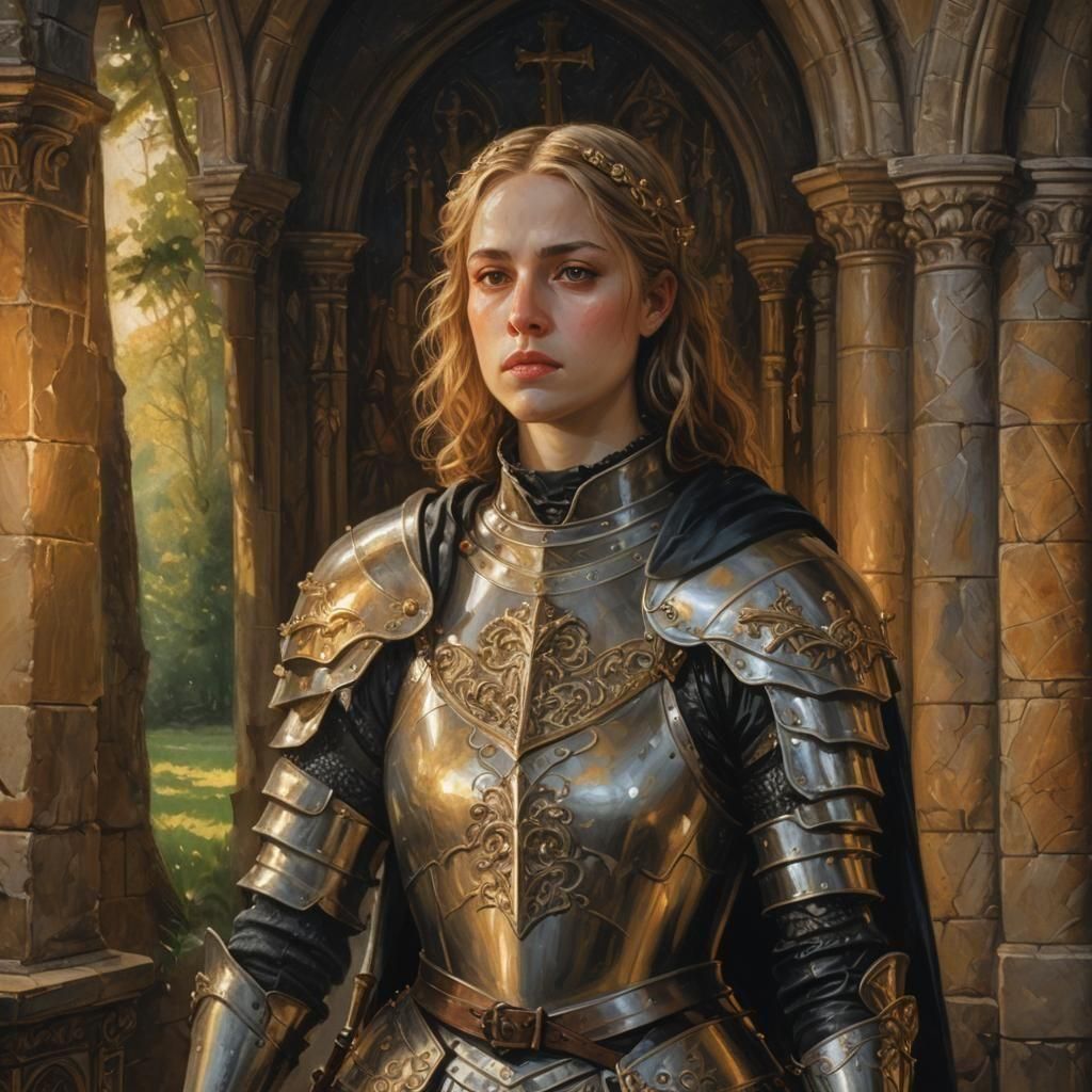 Beautiful Depiction of Jeanne d'Arc