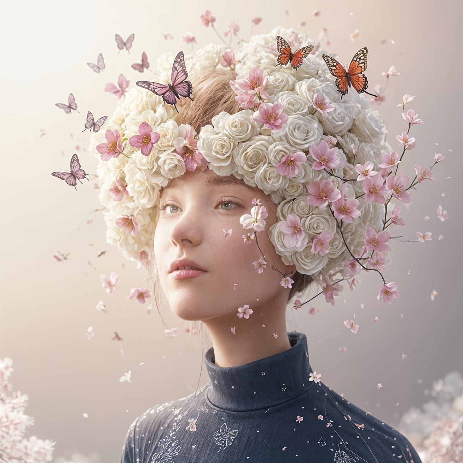 Mystical Mind's Eye Unveiled in Radiant Beauty