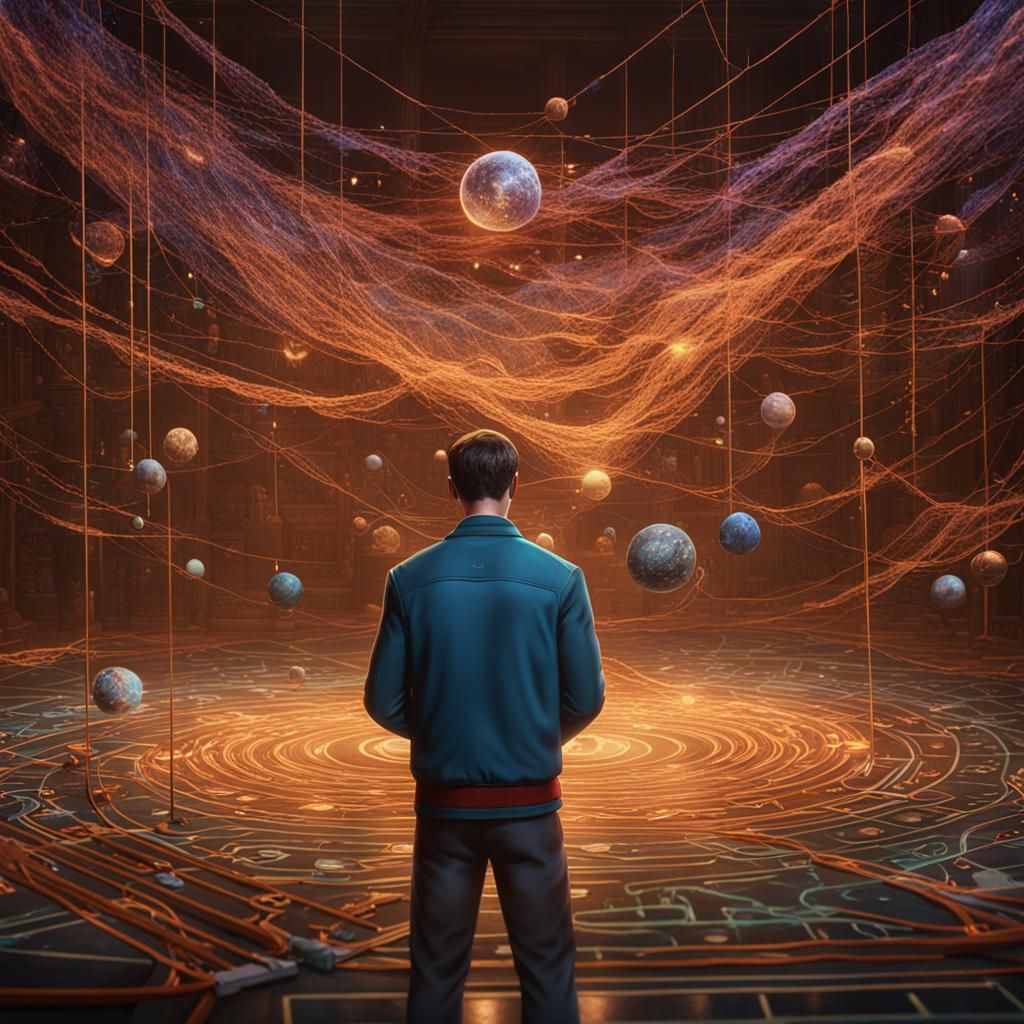Sheldon Cooper discovering string theory