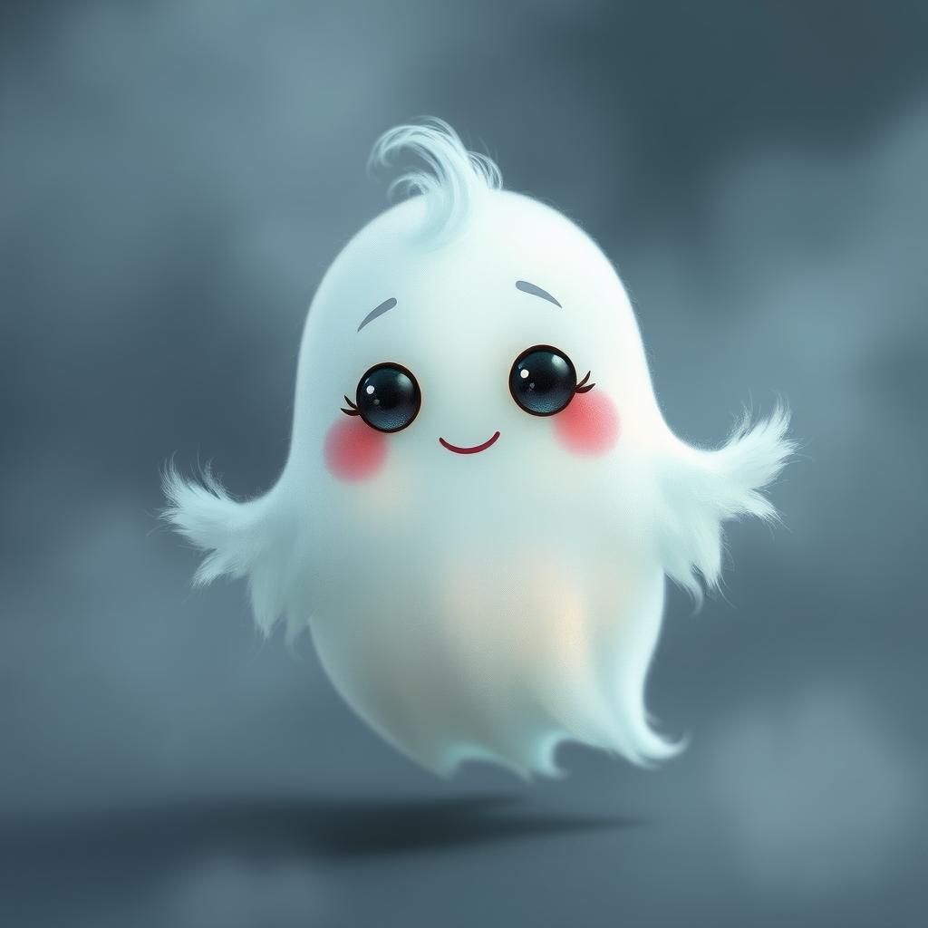 Scary but cute ghost
