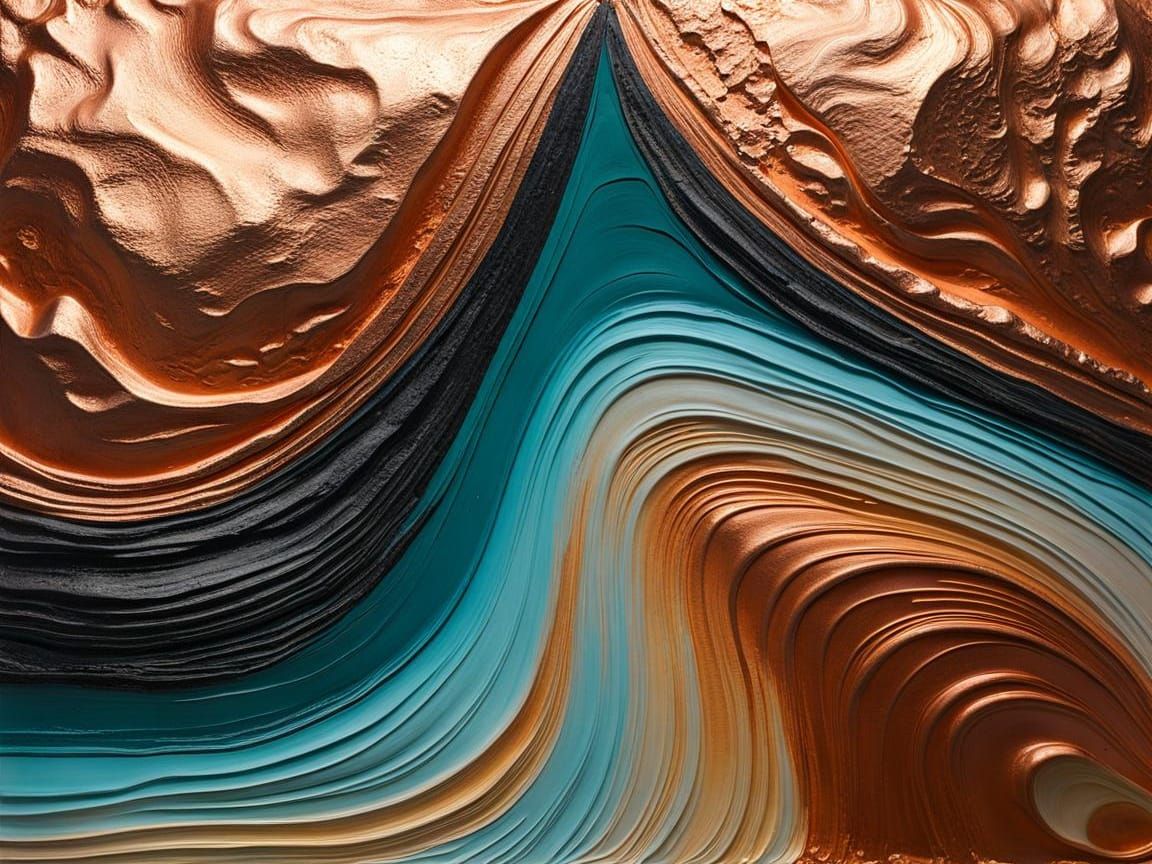 Monolithic Rock-Hewn Church with Acrylic Texture