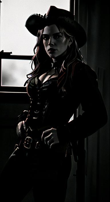 Sadie Adler rdr 2 photoshoot