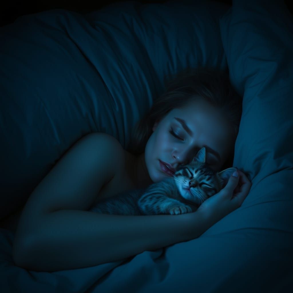 Ethereal Slumber in Lunar Light