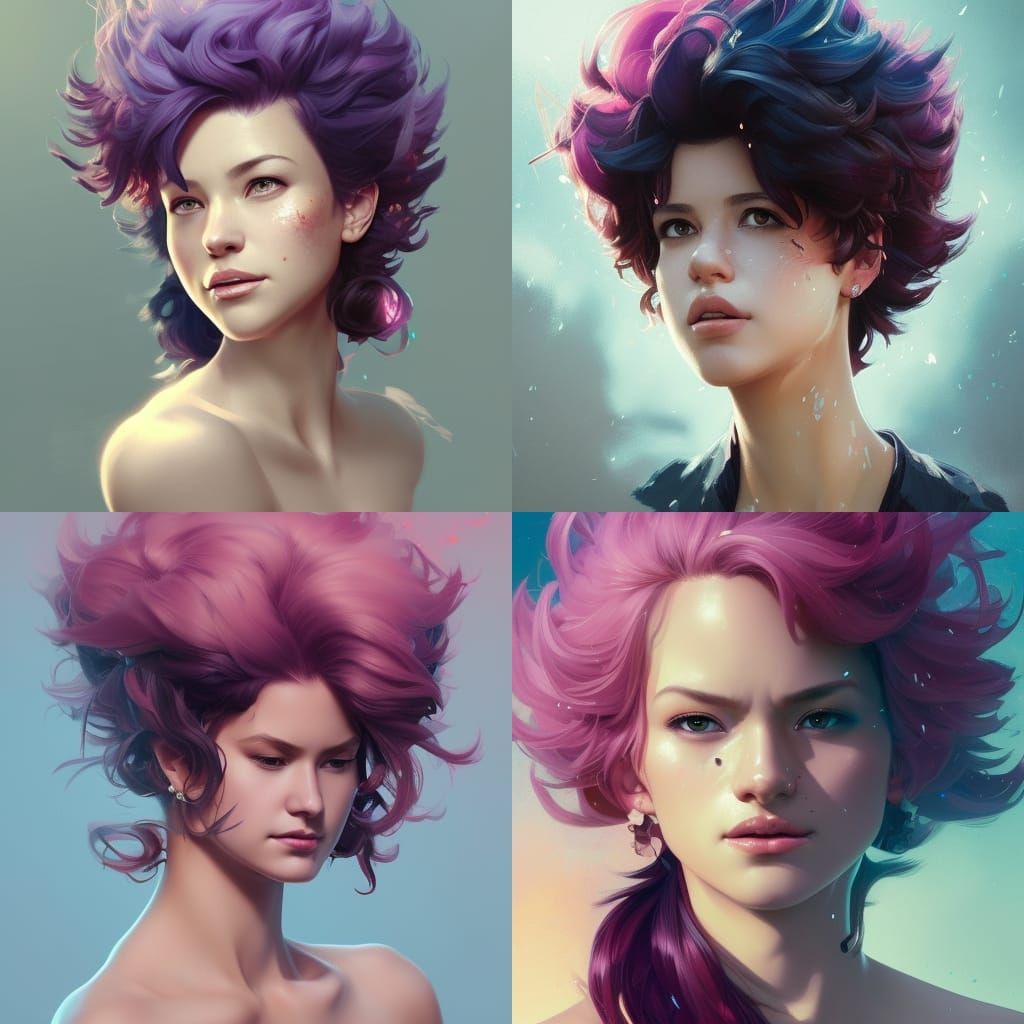 Dynamic Portrait of Mina Ashido