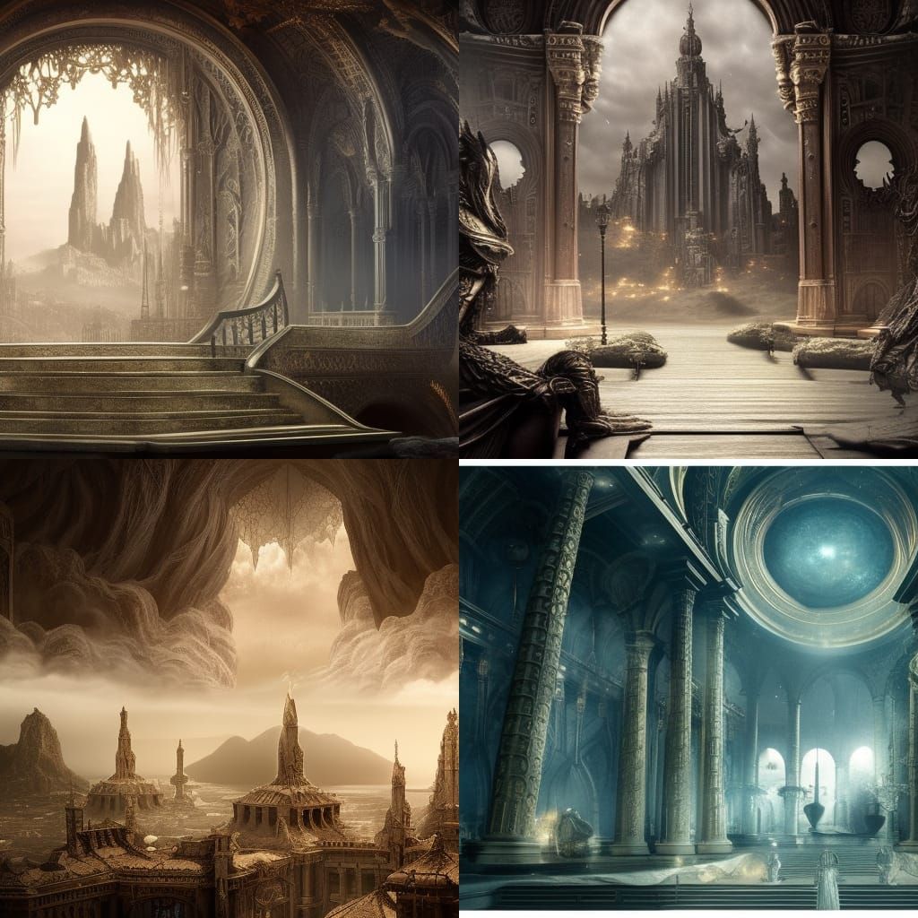 Dramatic Digital Painting of Lacrimosa Figure