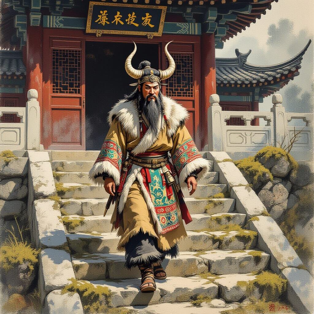 Shennong Ascends to the Flame Emperor's Mausoleum