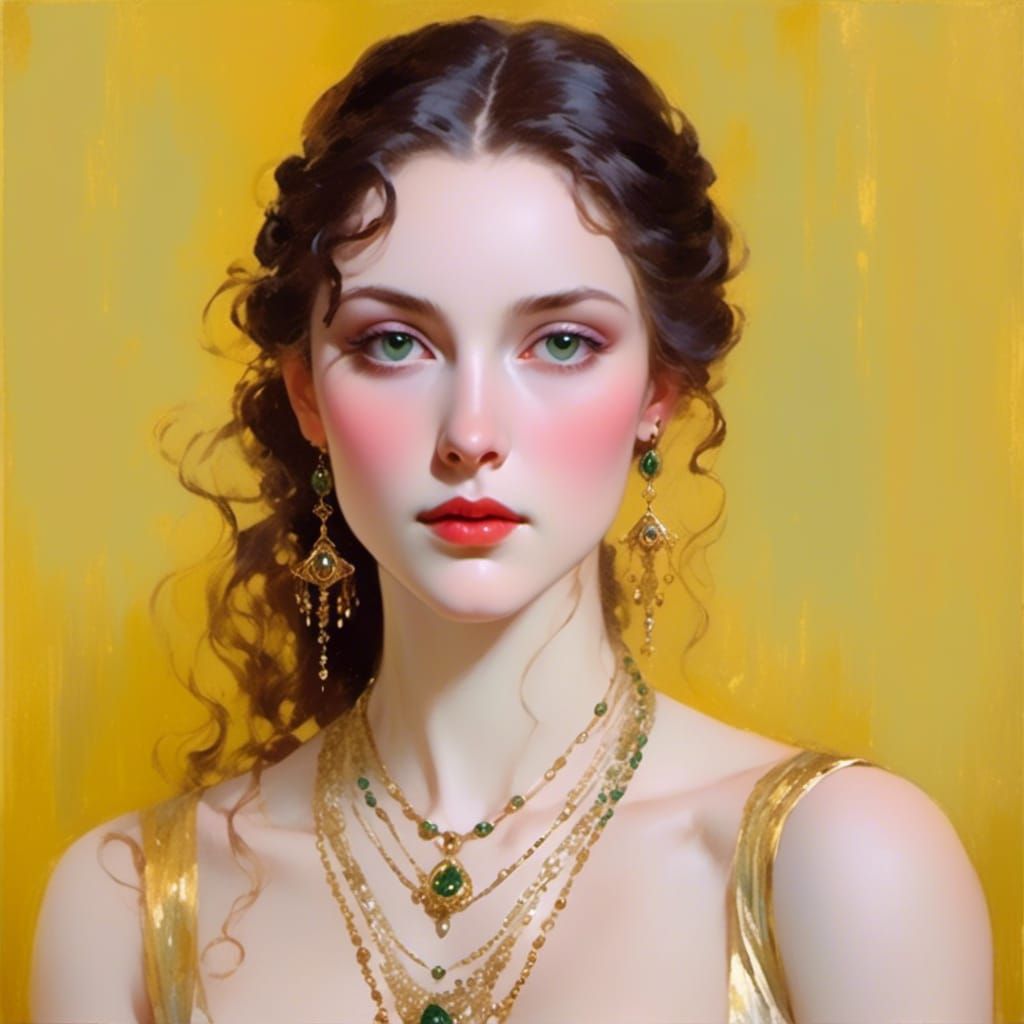 Wild Beauty: Forest Queen in Victorian Style