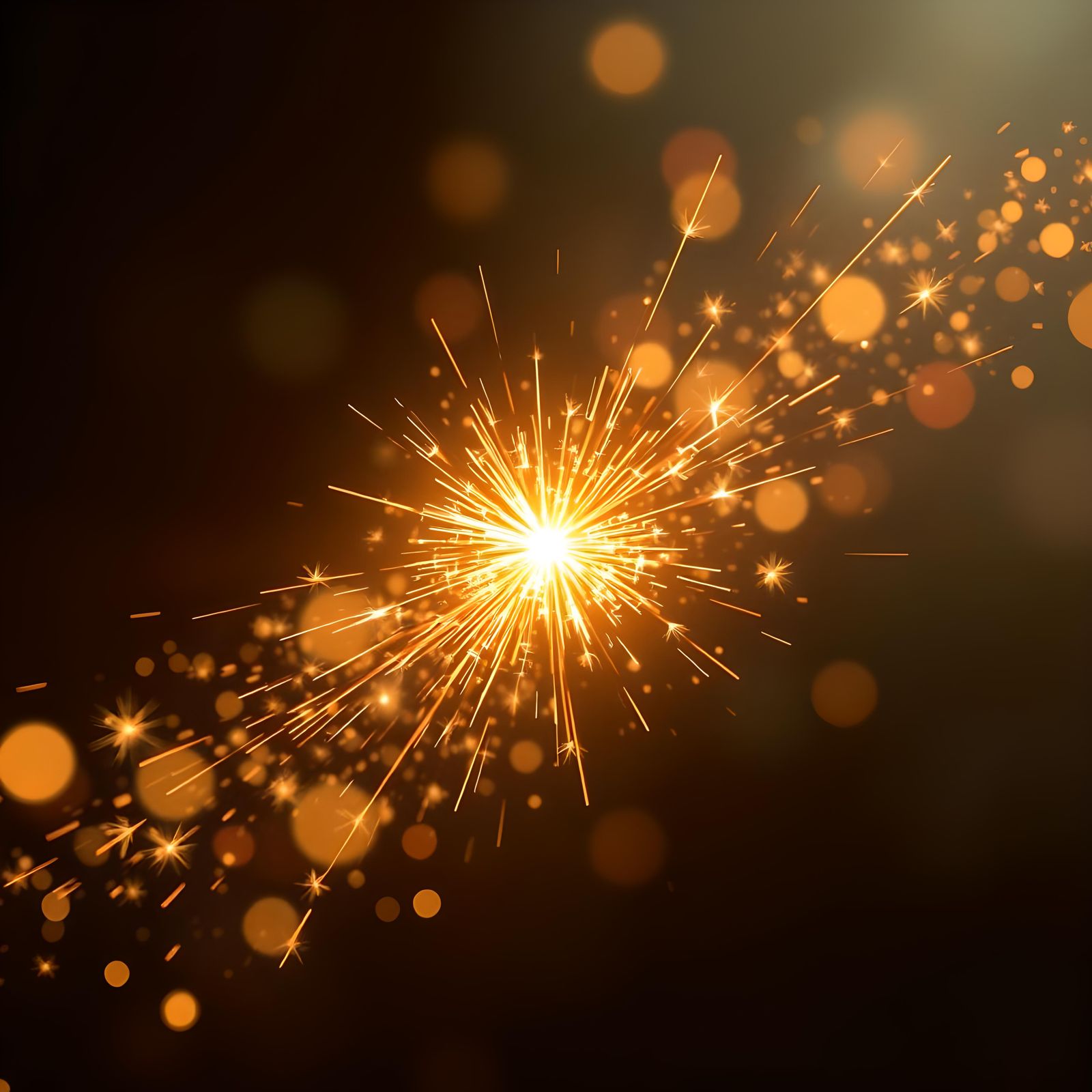 Radiant Sparkling Spiritual Light Background